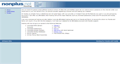 Desktop Screenshot of hosting.nonplus.net
