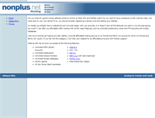 Tablet Screenshot of hosting.nonplus.net